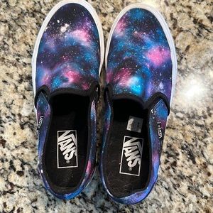 Vans -Womens Cosmic Vans - never worn outside. 7 1/2